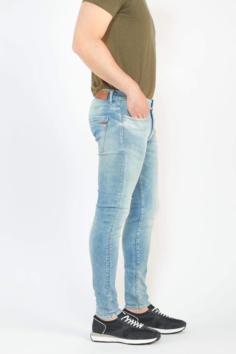 Le Temps Des Cerises Jeans Power Skinny 7/8ème Bleu N°5