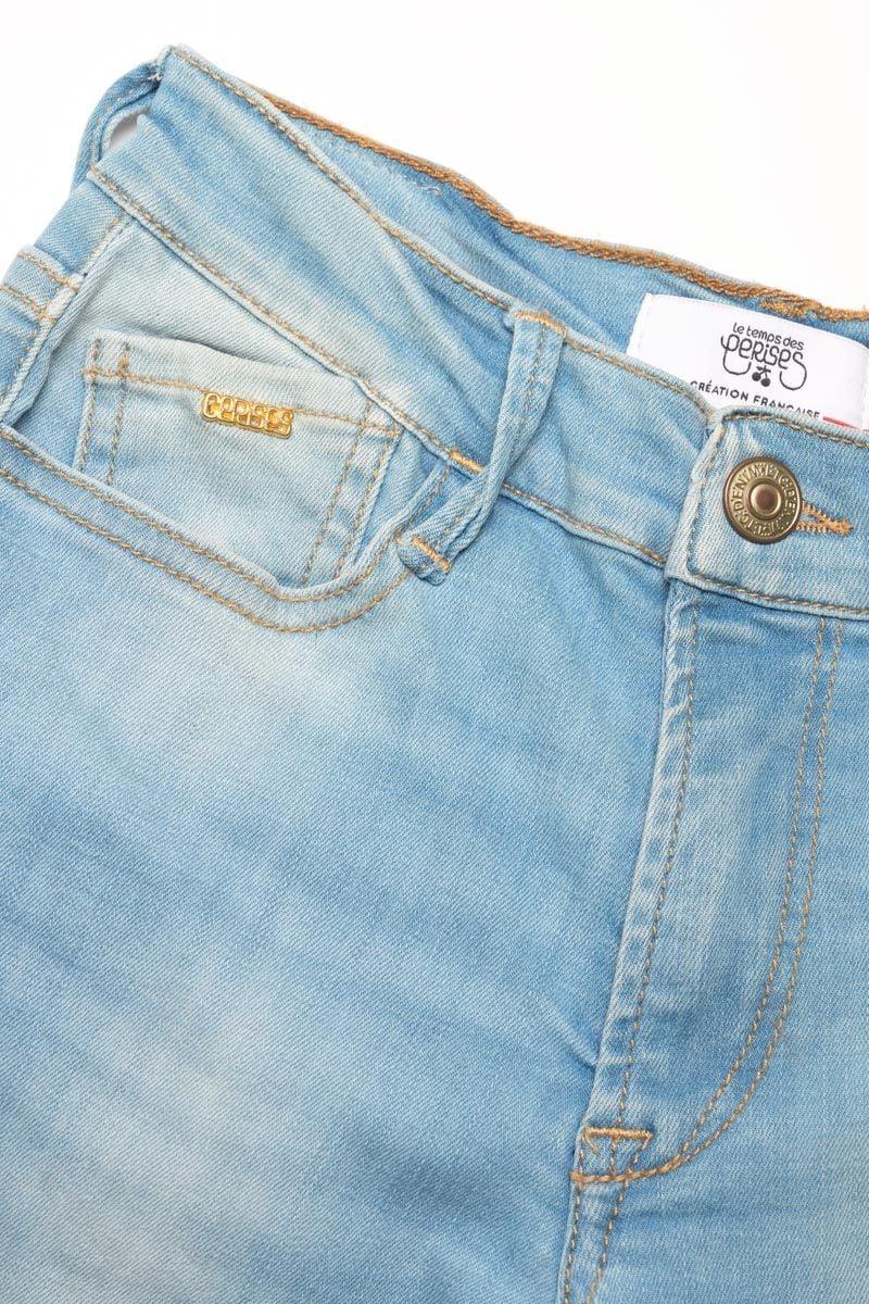 Le Temps Des Cerises Jeans Power Skinny Taille Haute Bleu N°5