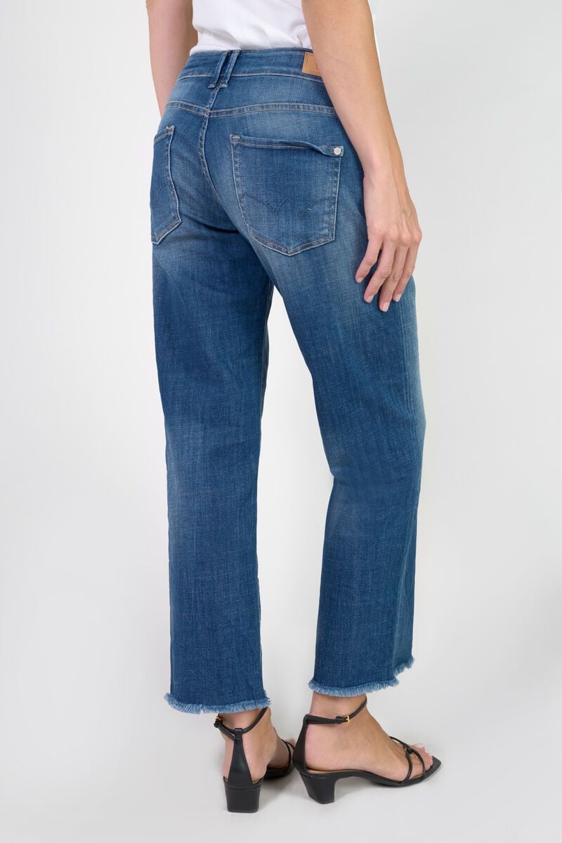 Le Temps Des Cerises Jeans Priska Taille Haute 7/8ème Bleu N°3