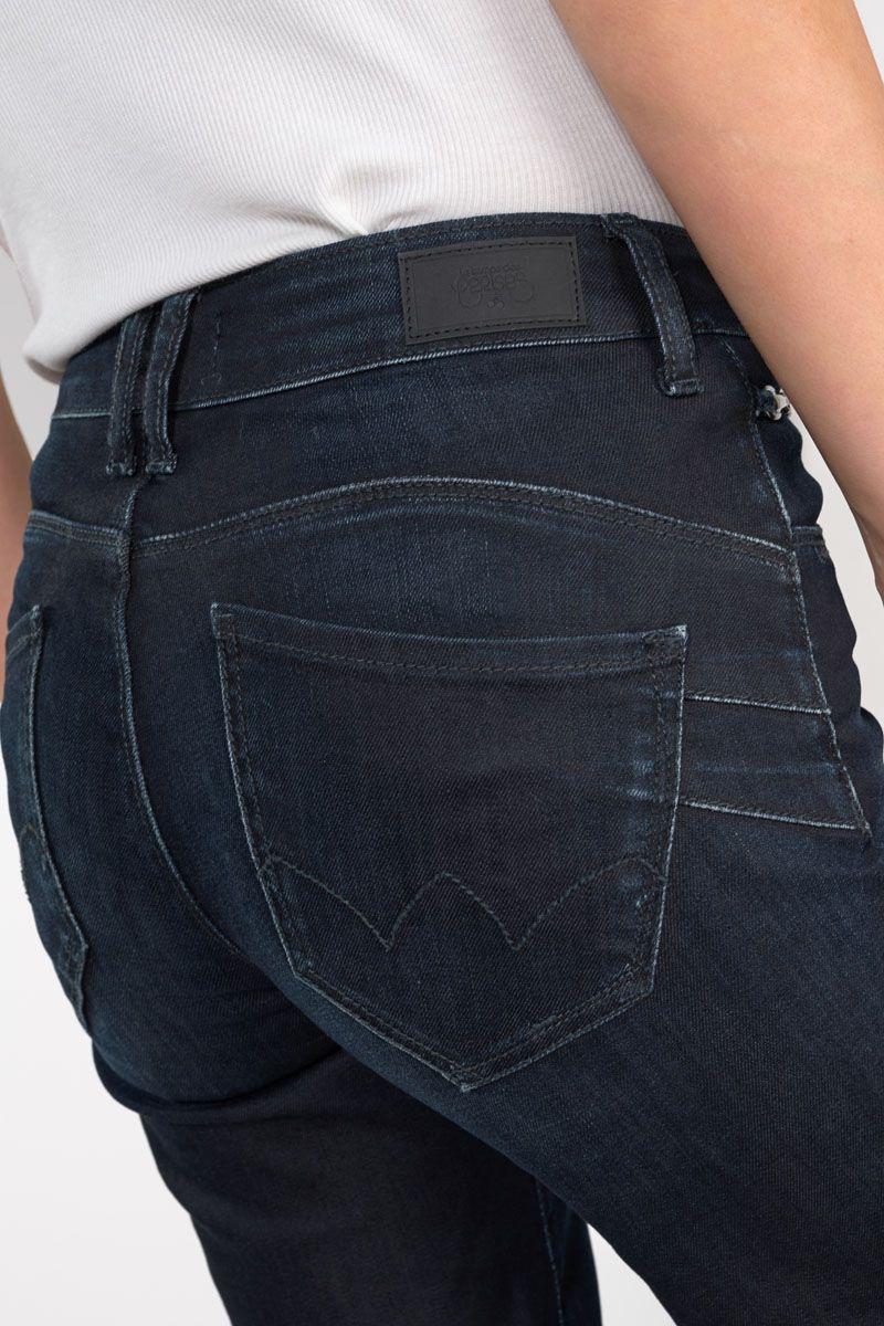 Le Temps Des Cerises Jeans Pulp Flare Aglae Taille Haute Bleu-noir N°2