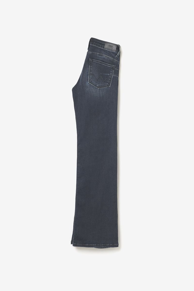 Le Temps Des Cerises Jeans Pulp Flare Sina Taille Haute Bleu-noir N°1