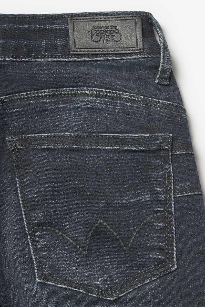 Le Temps Des Cerises Jeans Pulp Flare Sina Taille Haute Bleu-noir N°1