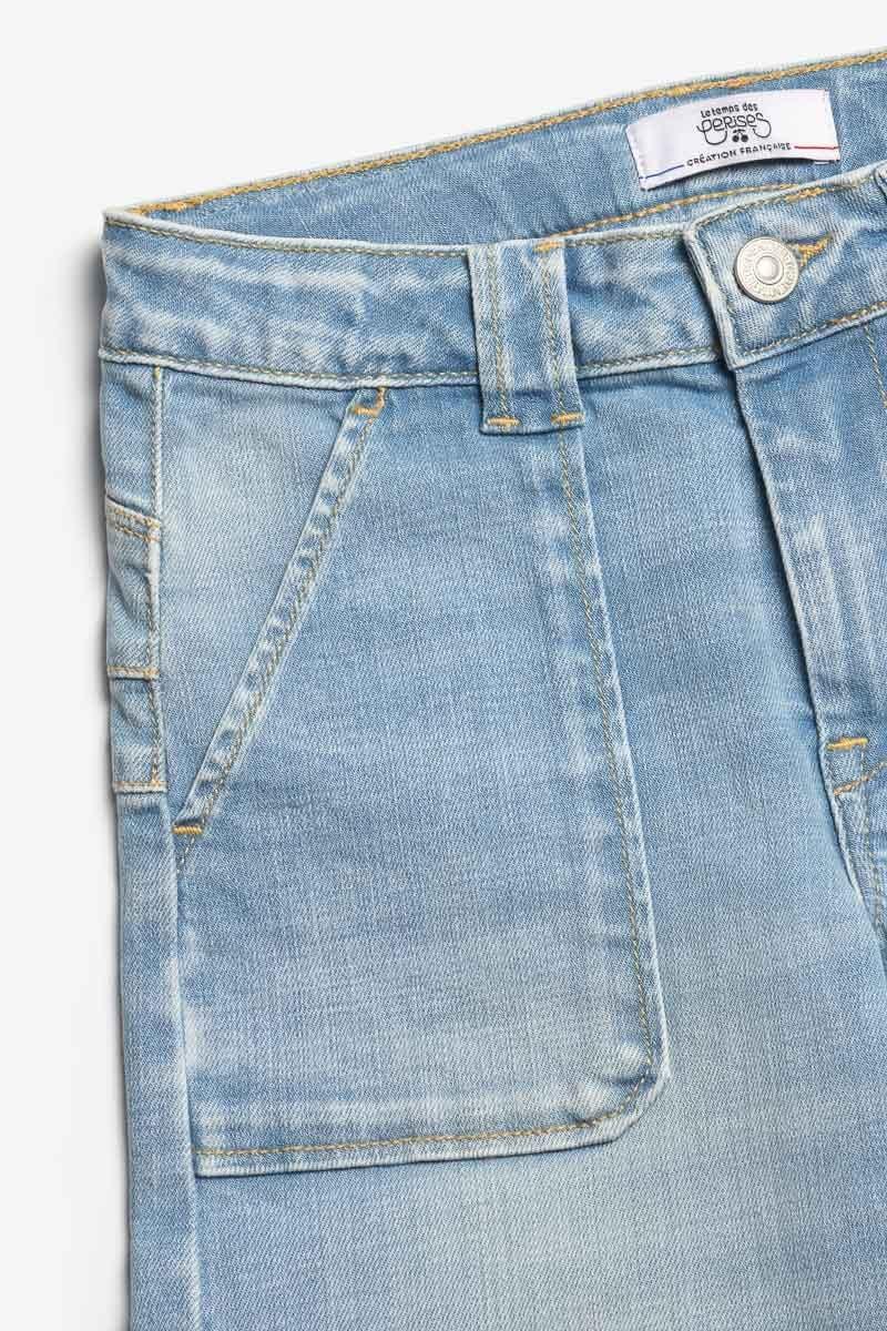 Le Temps Des Cerises Jeans Pulp Flare Taille Haute Bleu N°5