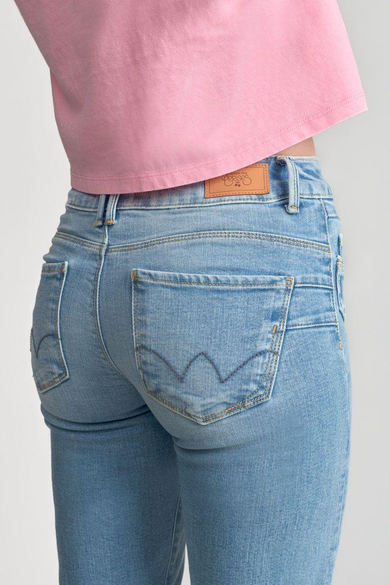 Le Temps Des Cerises Jeans Pulp Flare Tami Taille Haute Bleu N°5