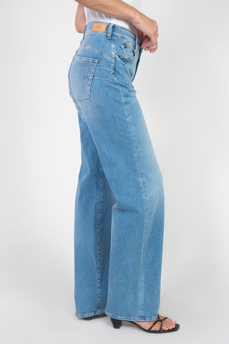 Le Temps Des Cerises Jeans Pulp Regular Alba Taille Haute Bleu N°4