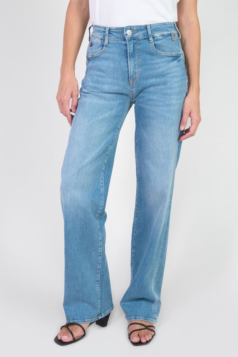 Le Temps Des Cerises Jeans Pulp Regular Alba Taille Haute Bleu N°4