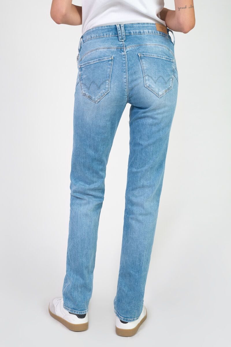 Le Temps Des Cerises Jeans Pulp Regular Lamia Taille Haute Bleu N°4
