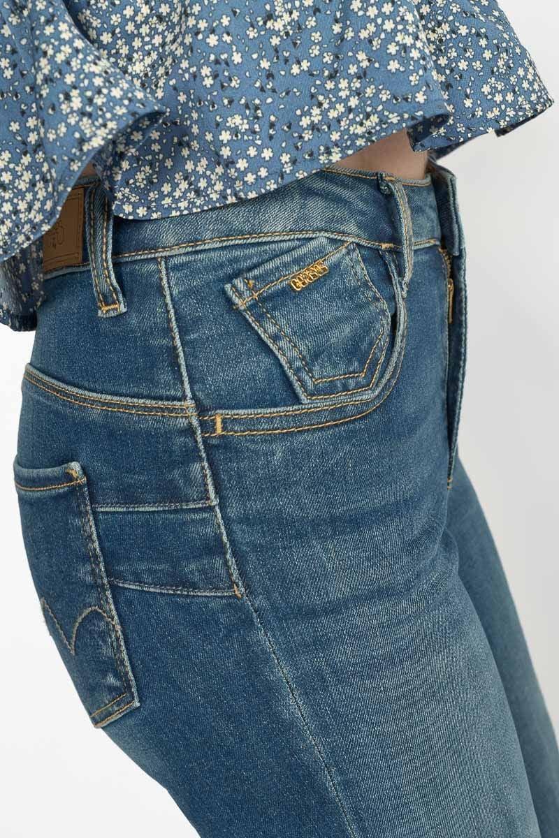 Le Temps Des Cerises Jeans Pulp Regular Taille Haute Bleu N°3