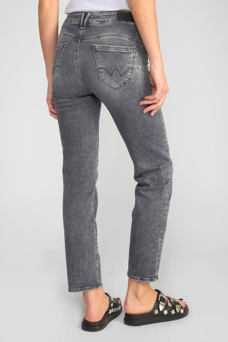 Le Temps Des Cerises Jeans Pulp Regular Vex Taille Haute 7/8ème Gris N°2