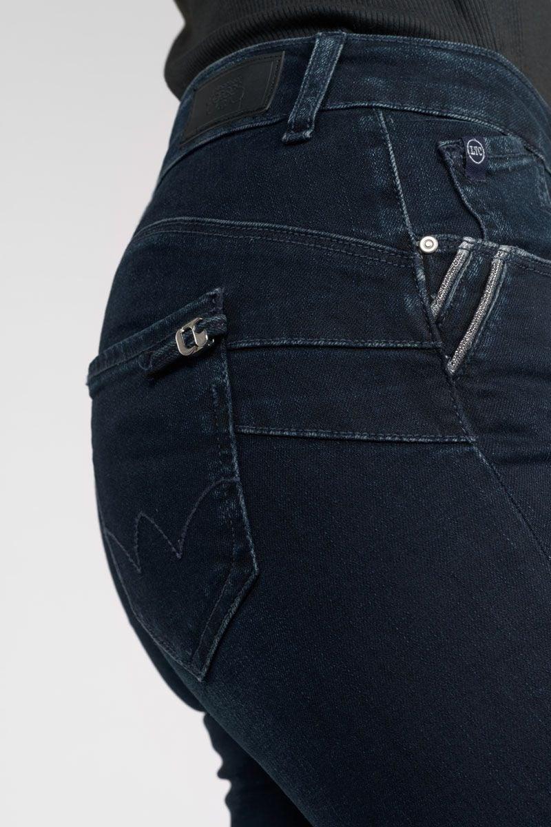 Le Temps Des Cerises Jeans Pulp Regular Vida Taille Haute Bleu-noir N°1