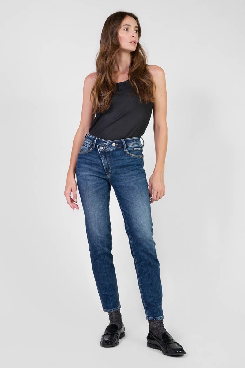 Le Temps Des Cerises Jeans Pulp Regular Zep Taille Haute 7/8ème Bleu N°2