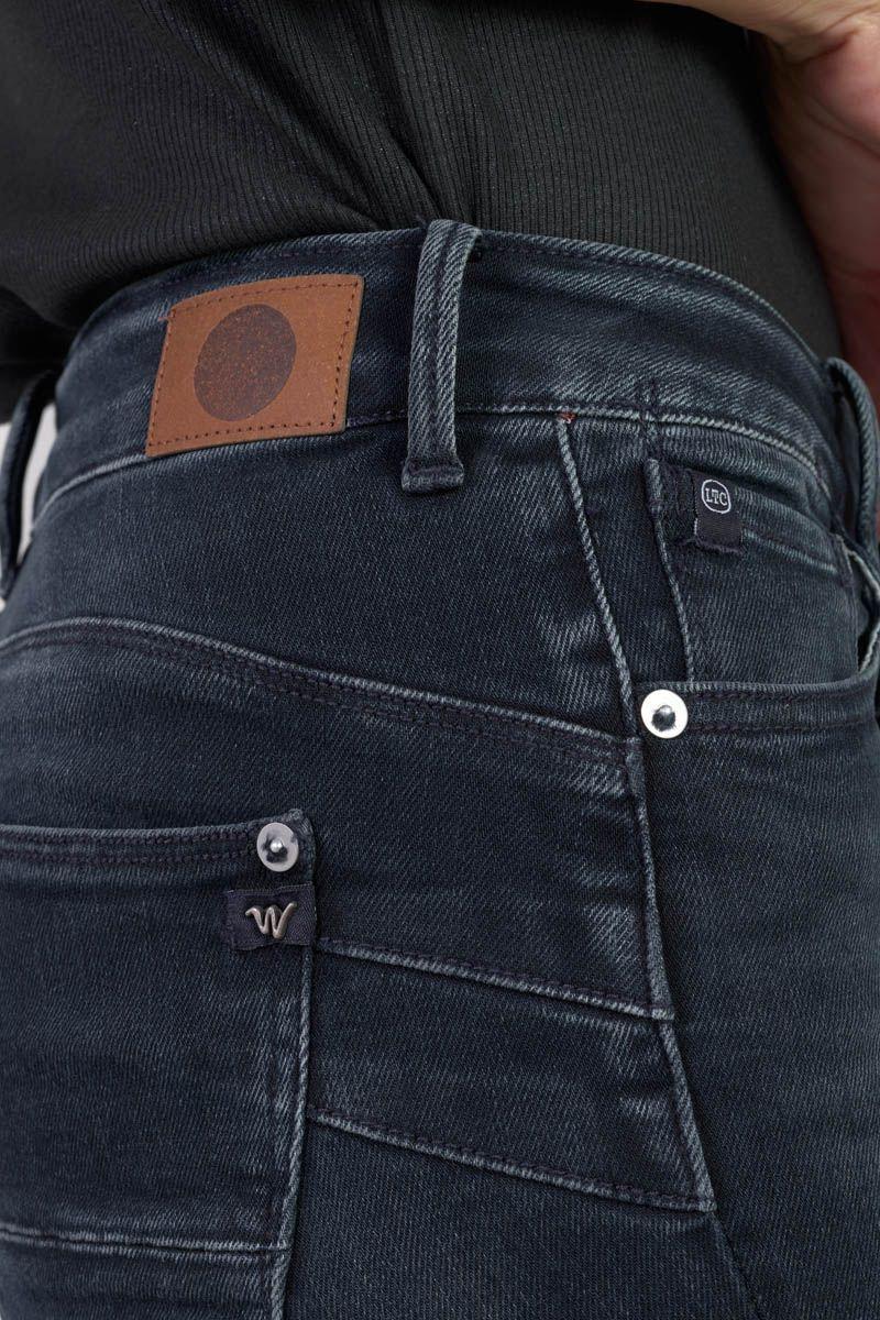 Le Temps Des Cerises Jeans Pulp Regular Zep Taille Haute 7/8ème Bleu-noir N°1