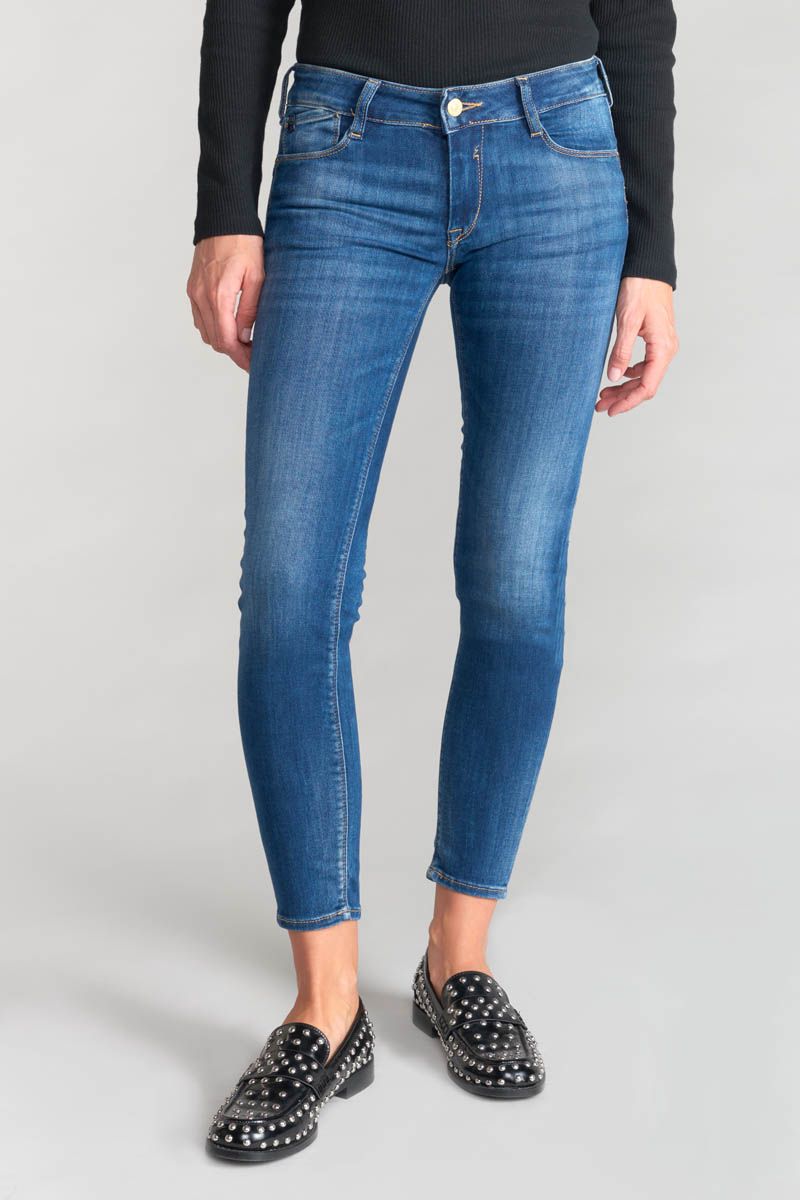 le temps des cerises Jeans pulp slim 7/8ème bleu N°2