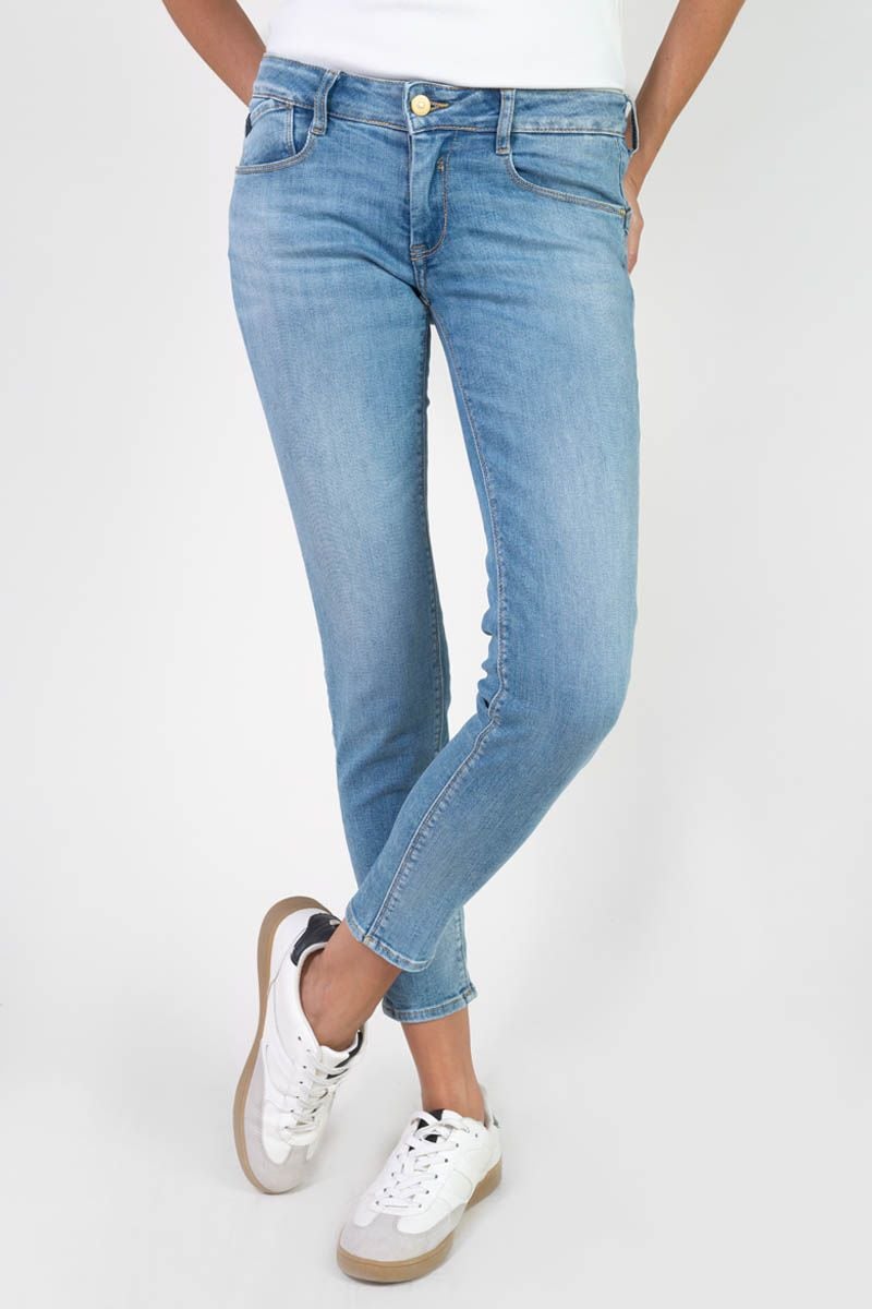 le temps des cerises Jeans pulp slim 7/8ème bleu N°4