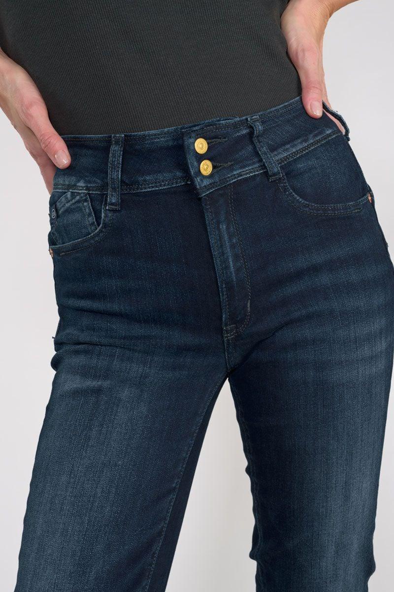 Le Temps Des Cerises Jeans Pulp Slim Adams Taille Haute Bleu-noir N°1