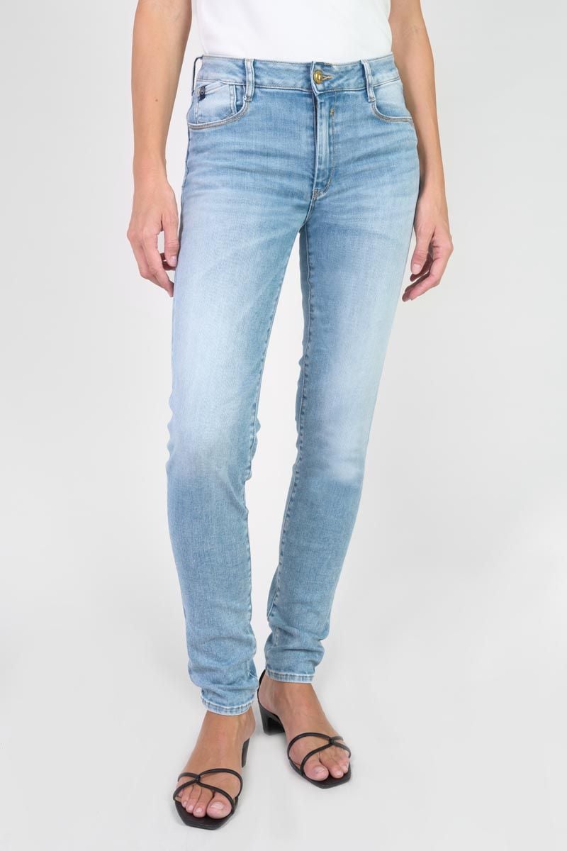 Le Temps Des Cerises Jeans Pulp Slim Basic Taille Haute Bleu N°5