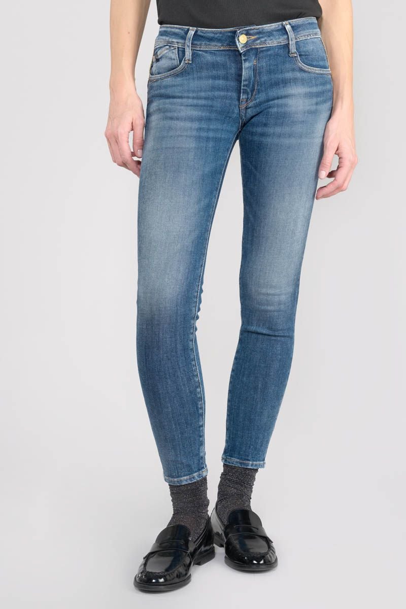 le temps des cerises Jeans pulp slim Dafne 7/8ème bleu N°4