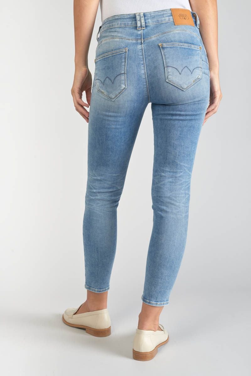 Le Temps Des Cerises Jeans Pulp Slim Dari Taille Haute 7/8ème Bleu N°4