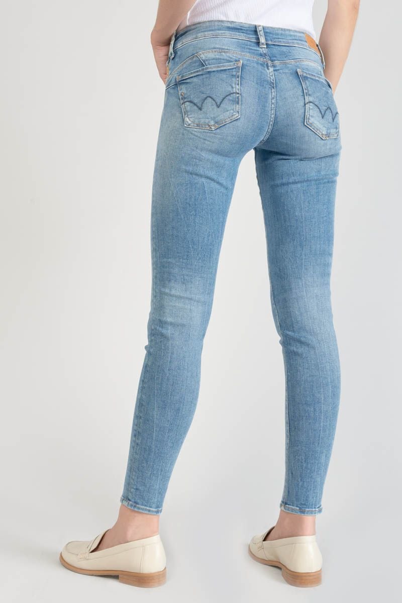 Le Temps Des Cerises Jeans Pulp Slim Fawn 7/8ème Bleu N°4