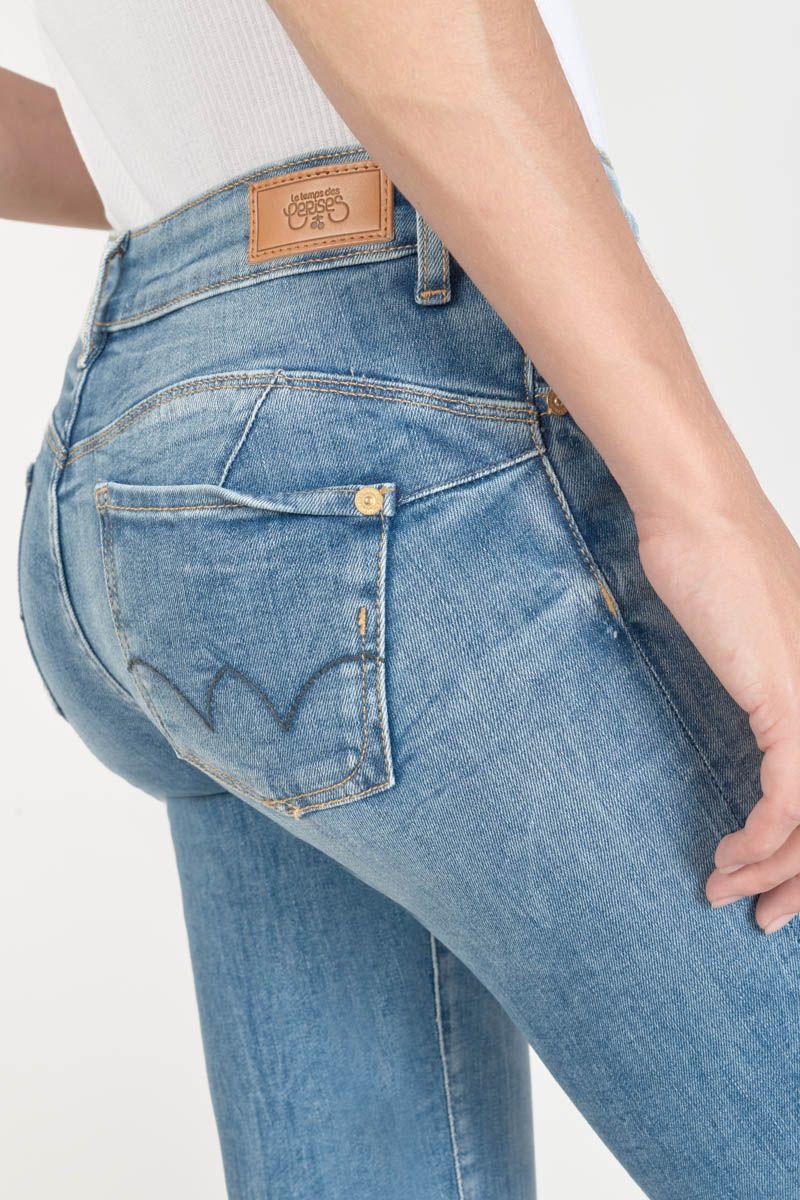 Le Temps Des Cerises Jeans Pulp Slim Fawn 7/8ème Bleu N°4