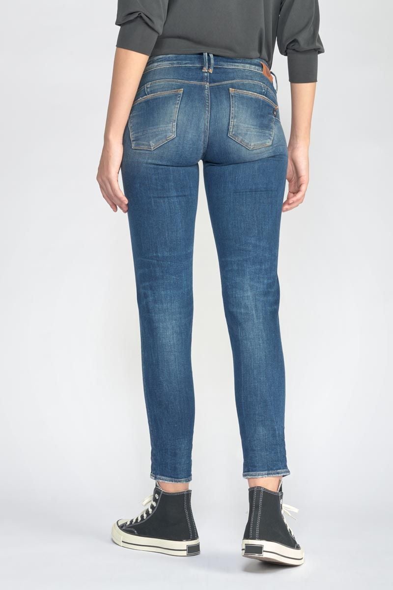 Le Temps Des Cerises Jeans Pulp Slim Foals 7/8ème Destroy Bleu N°2