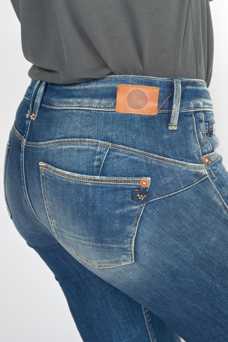 Le Temps Des Cerises Jeans Pulp Slim Foals 7/8ème Destroy Bleu N°2