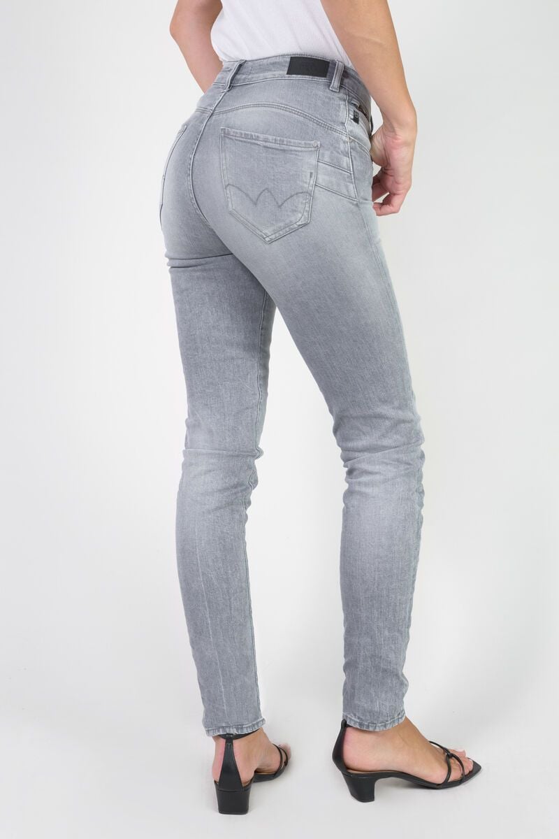 le Temps Des Cerises Jeans Pulp Slim Ilion Taille Haute Gris N°3