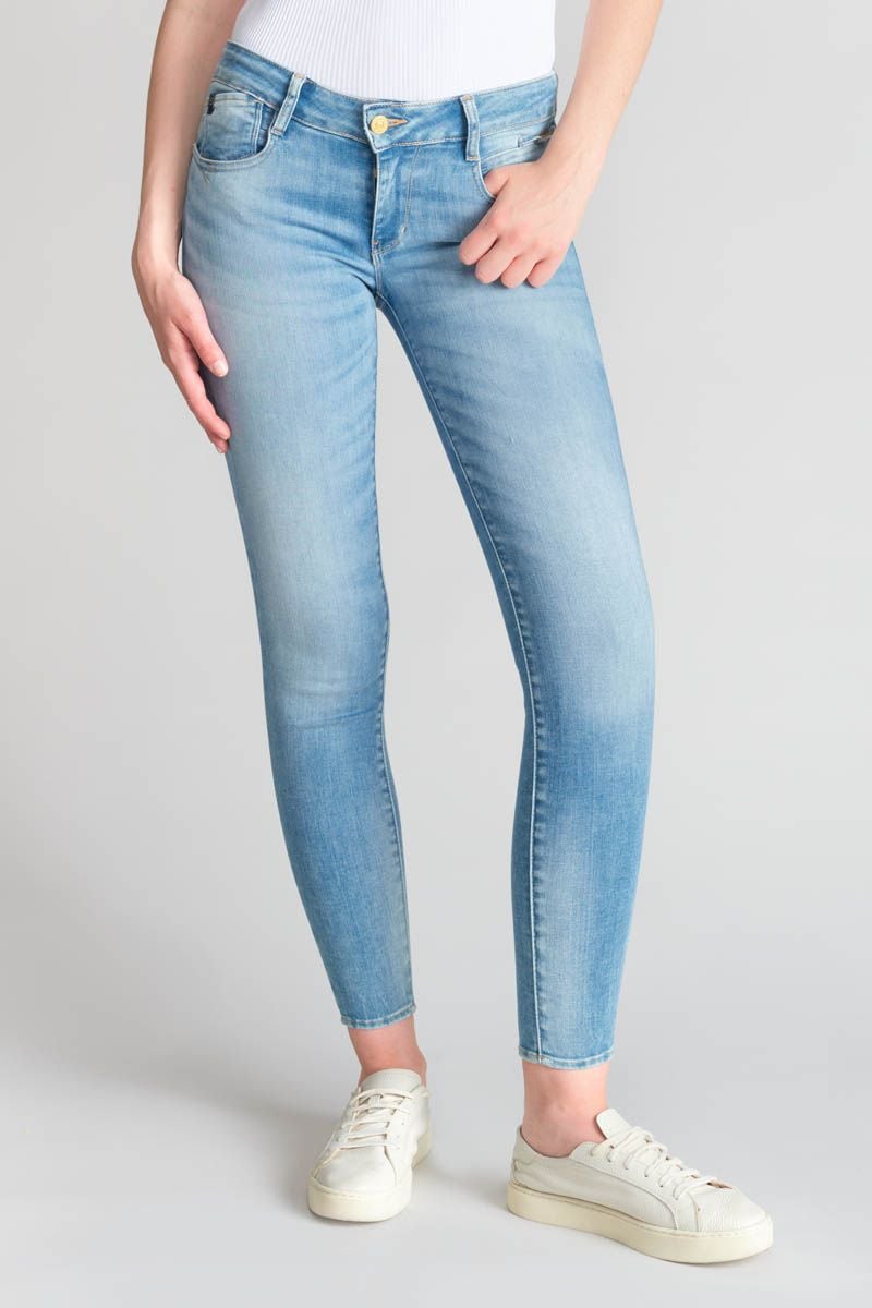 le temps des cerises Jeans pulp slim Jenou bleu N°4