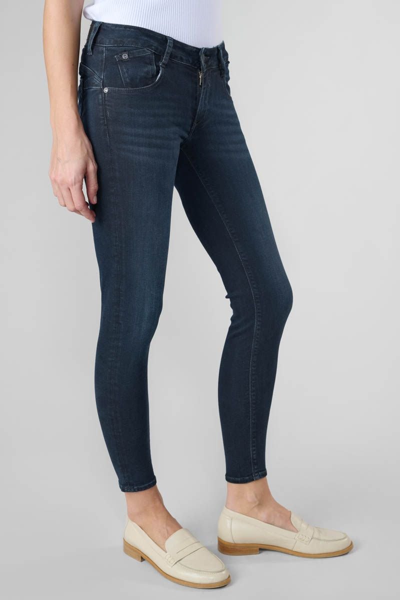 Le Temps Des Cerises Jeans Pulp Slim Kama 7/8ème Bleu-noir N°1