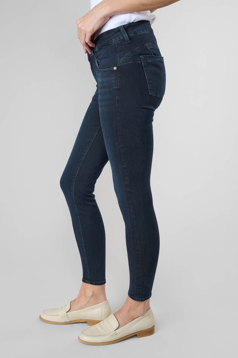 Le Temps Des Cerises Jeans Pulp Slim Kama 7/8ème Bleu-noir N°1