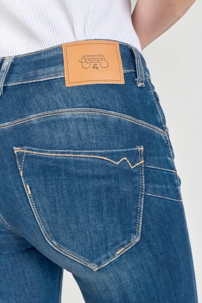 Le Temps Des Cerises Jeans Pulp Slim Kirr Taille Haute 7/8ème Bleu N°3