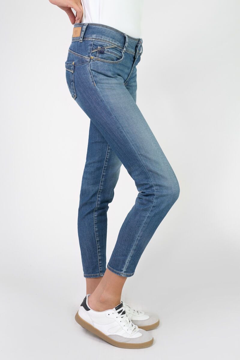Le Temps Des Cerises Jeans Pulp Slim Liv 7/8ème Vintage Bleu N°3