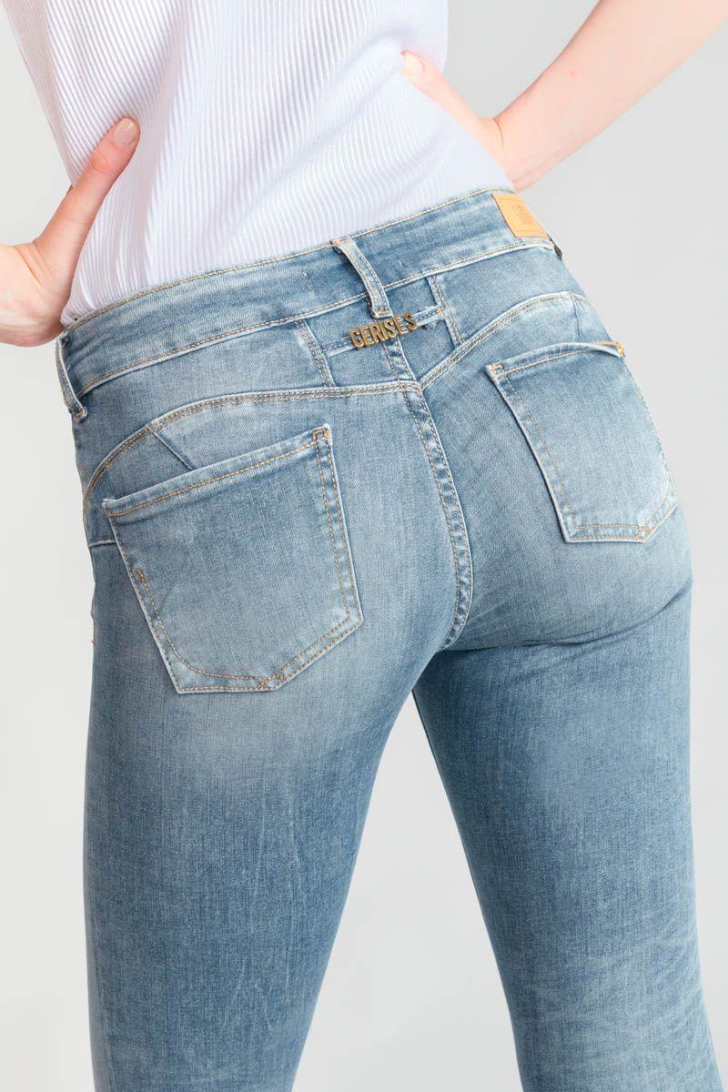 Le Temps Des Cerises Jeans Pulp Slim Pata 7/8ème Bleu N°4
