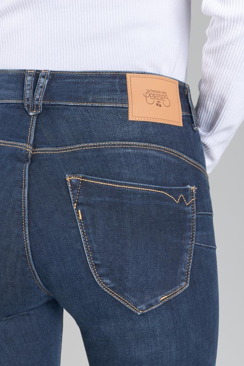 Le Temps Des Cerises Jeans Pulp Slim Shac Taille Haute 7/8ème Bleu N°1