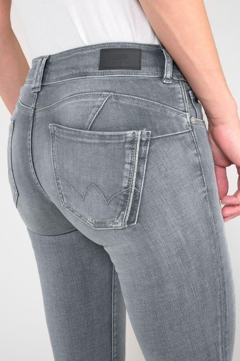 Le Temps Des Cerises Jeans Pulp Slim Sifan 7/8ème Gris N°3