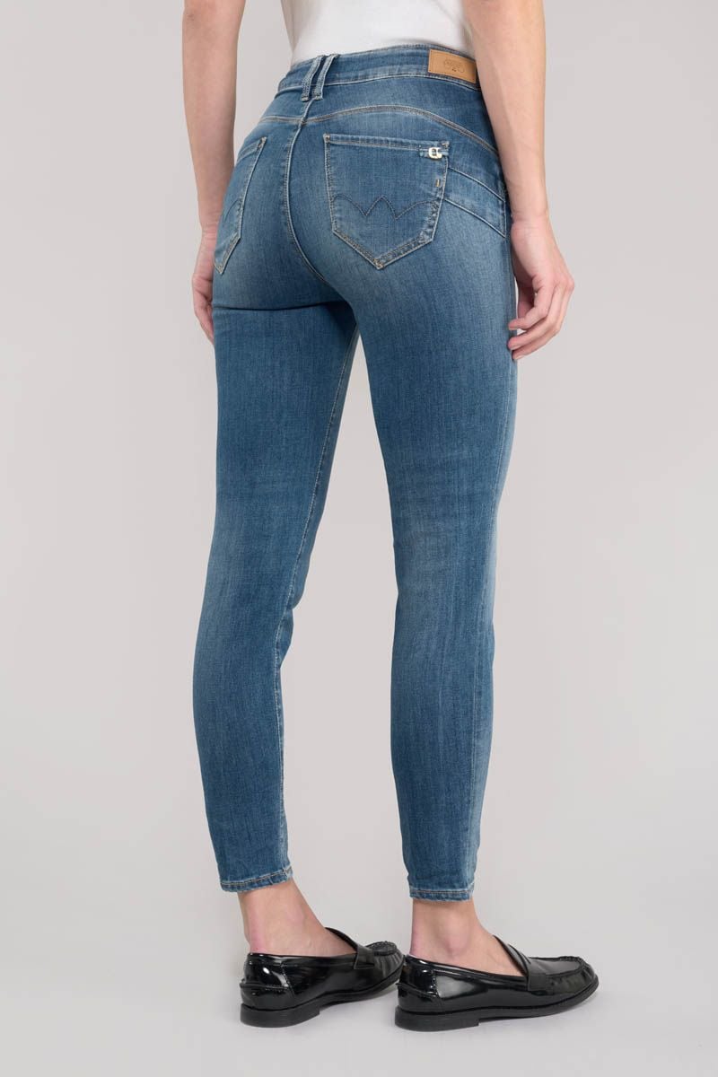 Le Temps Des Cerises Jeans Pulp Slim Thiam Taille Haute 7/8ème Bleu N°3
