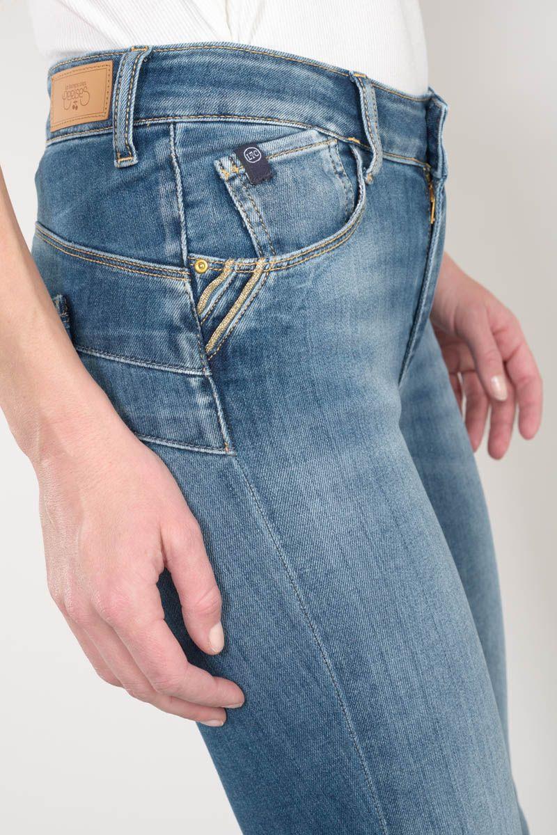 Le Temps Des Cerises Jeans Pulp Slim Thiam Taille Haute 7/8ème Bleu N°3