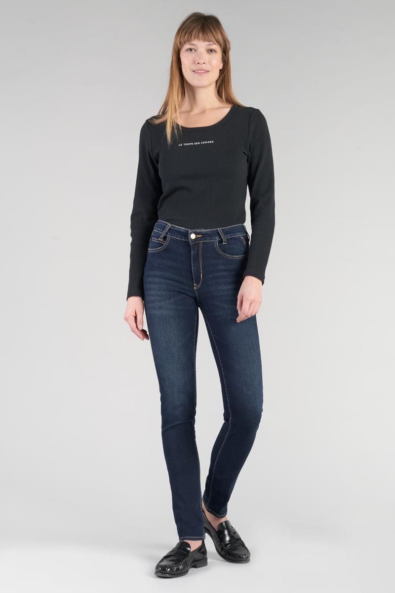 Le Temps Des Cerises Jeans Pulp Slim Vanta Taille Haute Bleu N°1