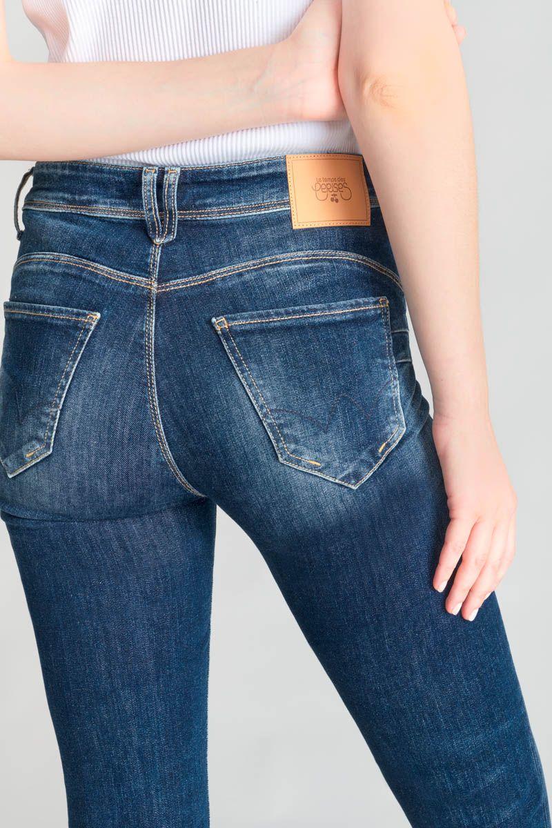 Le Temps Des Cerises Jeans Pulp Slim Zazi Taille Haute Bleu N°2