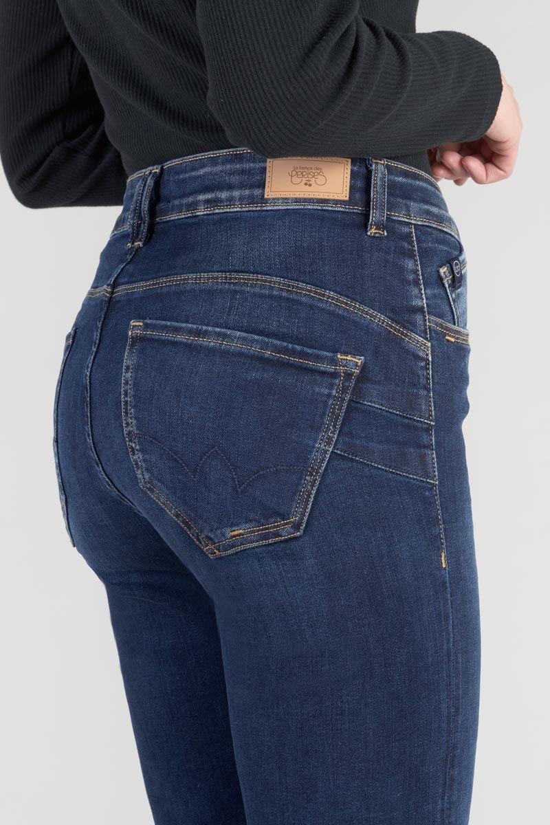 Le Temps Des Cerises Jeans Pulp Wide Leg Basic Taille Haute 7/8ème Bleu N°1