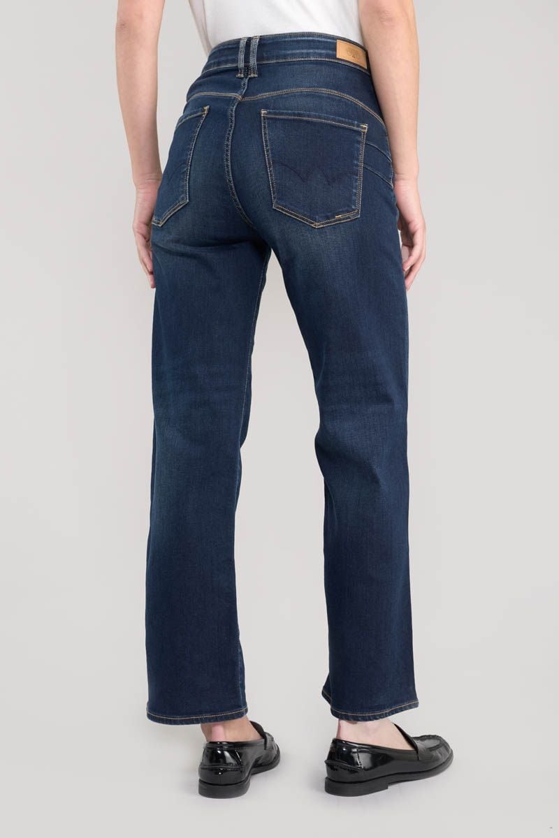 Le Temps Des Cerises Jeans Pulp Wide Leg Taille Haute 7/8ème Bleu N°1