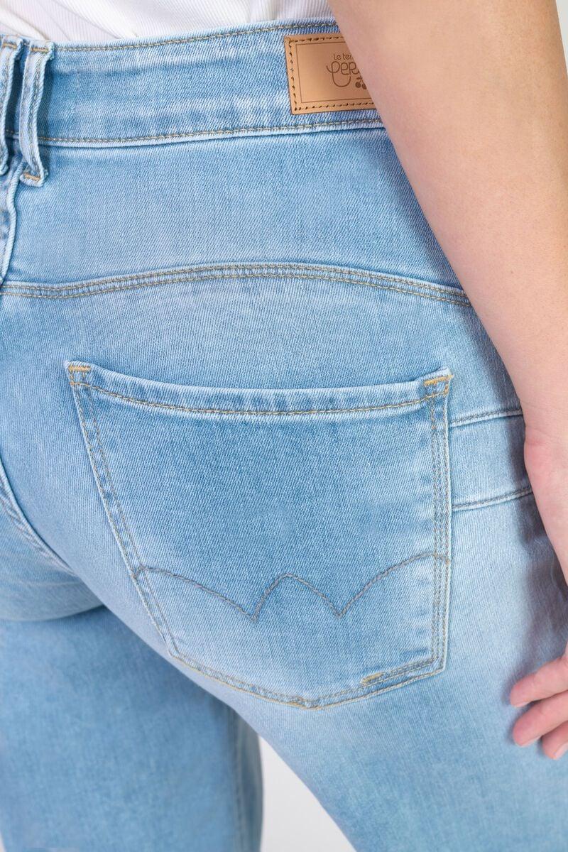 Le Temps Des Cerises Jeans Pulp Wide Leg Taille Haute 7/8ème Bleu N°4