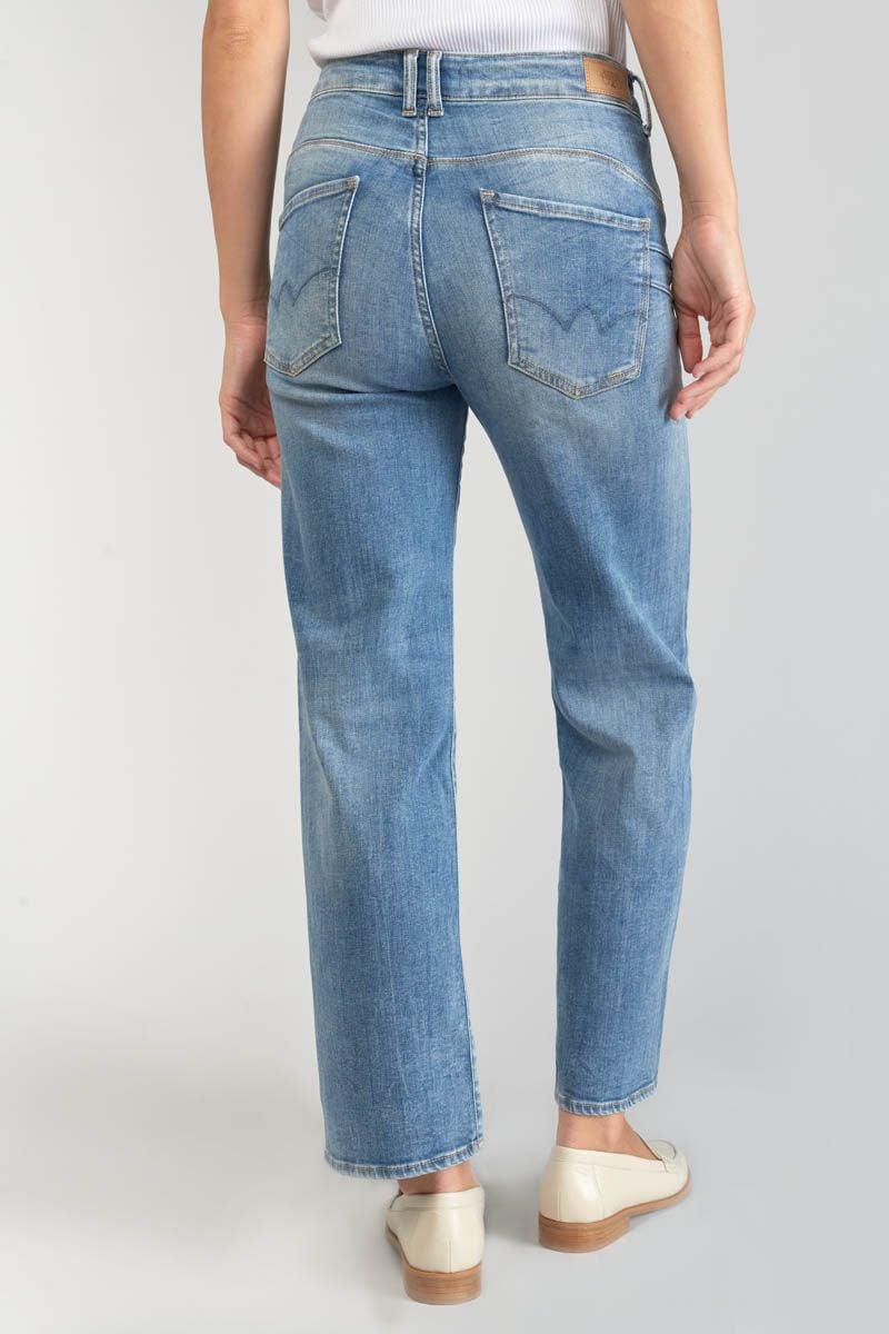 Le Temps Des Cerises Jeans Pulp Wide Leg Taille Haute 7/8ème Bleu N°4