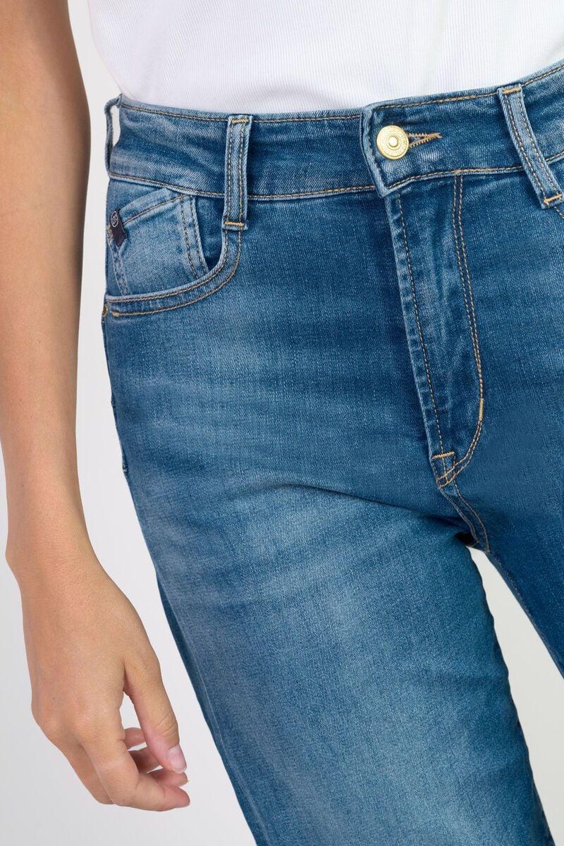 Le Temps Des Cerises Jeans Pulp Wide Leg Zaho Taille Haute 7/8ème Bleu N°3