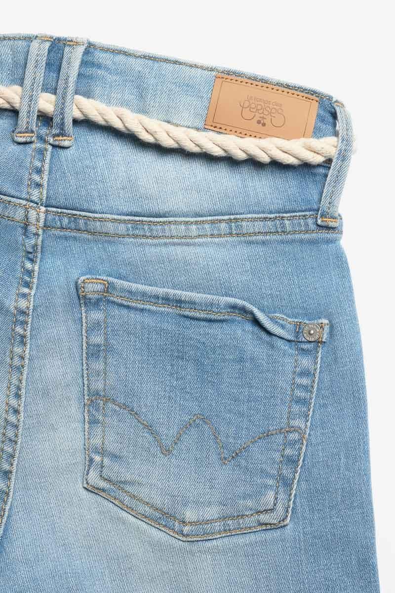 Le Temps Des Cerises Jeans Regular Precia 7/8ème Destroy Bleu N°4
