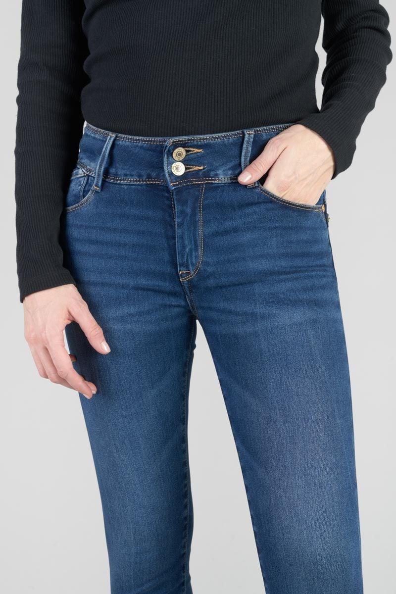 Le Temps Des Cerises Jeans Ultra Pulp Slim Asti Taille Haute 7/8ème Bleu N°2