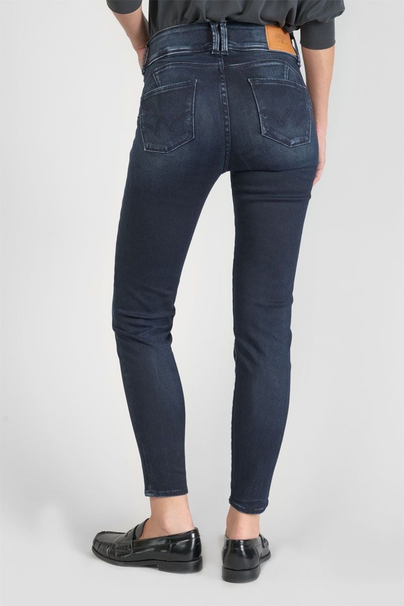 Le Temps Des Cerises Jeans Ultra Pulp Slim Gush Taille Haute 7/8ème Bleu-noir N°1