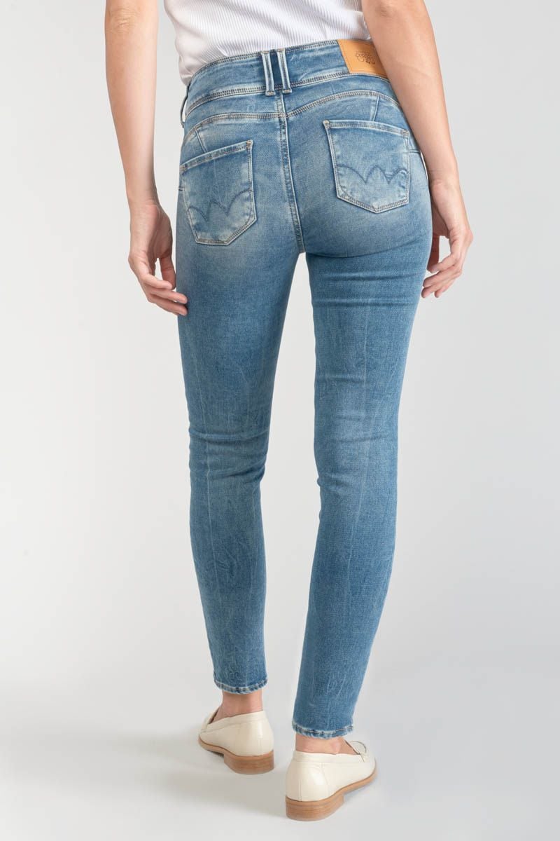 Le Temps Des Cerises Jeans Ultra Pulp Slim Luri Taille Haute 7/8ème Bleu N°4