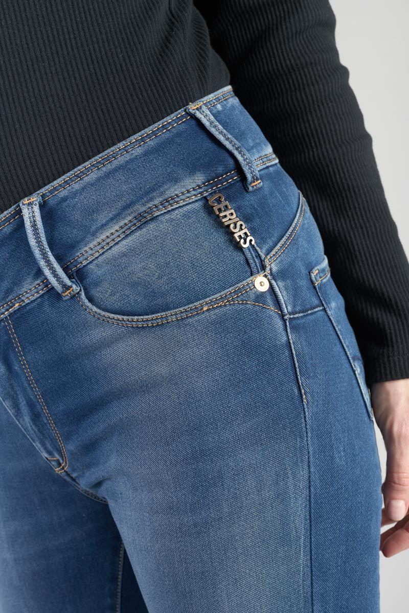 Le Temps Des Cerises Jeans Ultra Pulp Slim Mood Taille Haute 7/8ème Bleu N°3