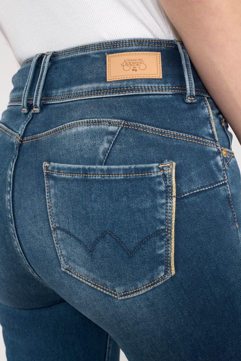 Le Temps Des Cerises Jeans Ultra Pulp Slim Silk 7/8ème Bleu N°2